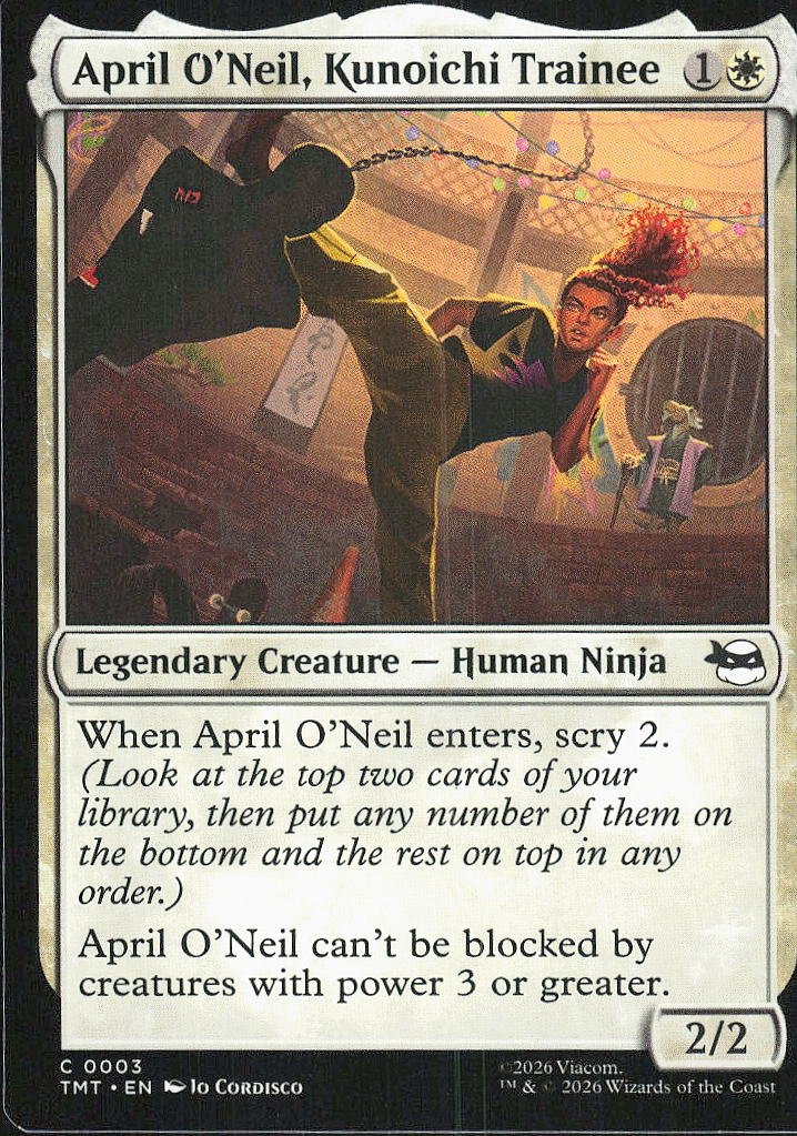April O'Neil, Kunoichi Trainee image 1